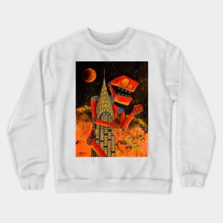 Robot Kong by KRIEV Crewneck Sweatshirt